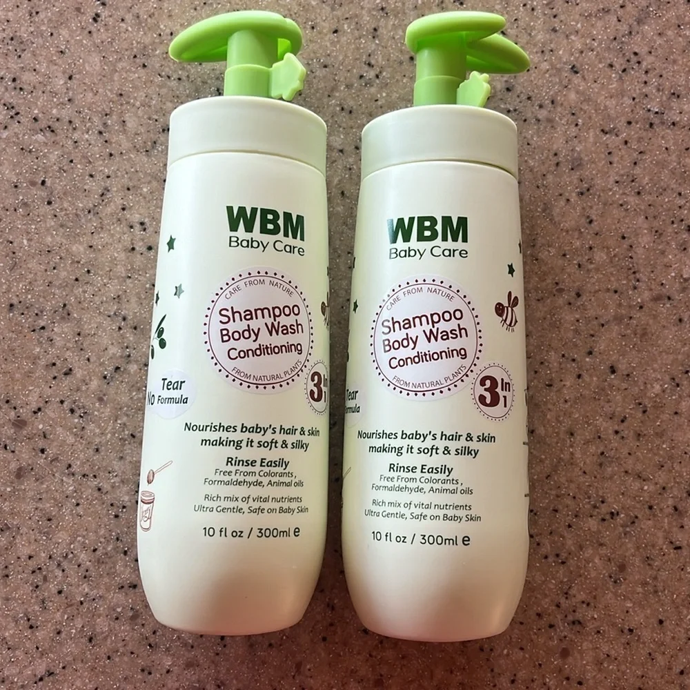 Brand New Aquaphor & WBM Baby Wash Shampoo Conditioning Natural Cleansing